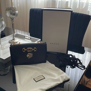 Gucci Calfskin Medium Rajah Shoulder bag